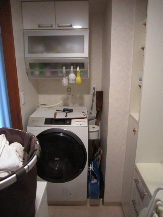 洗濯機まわりbefore